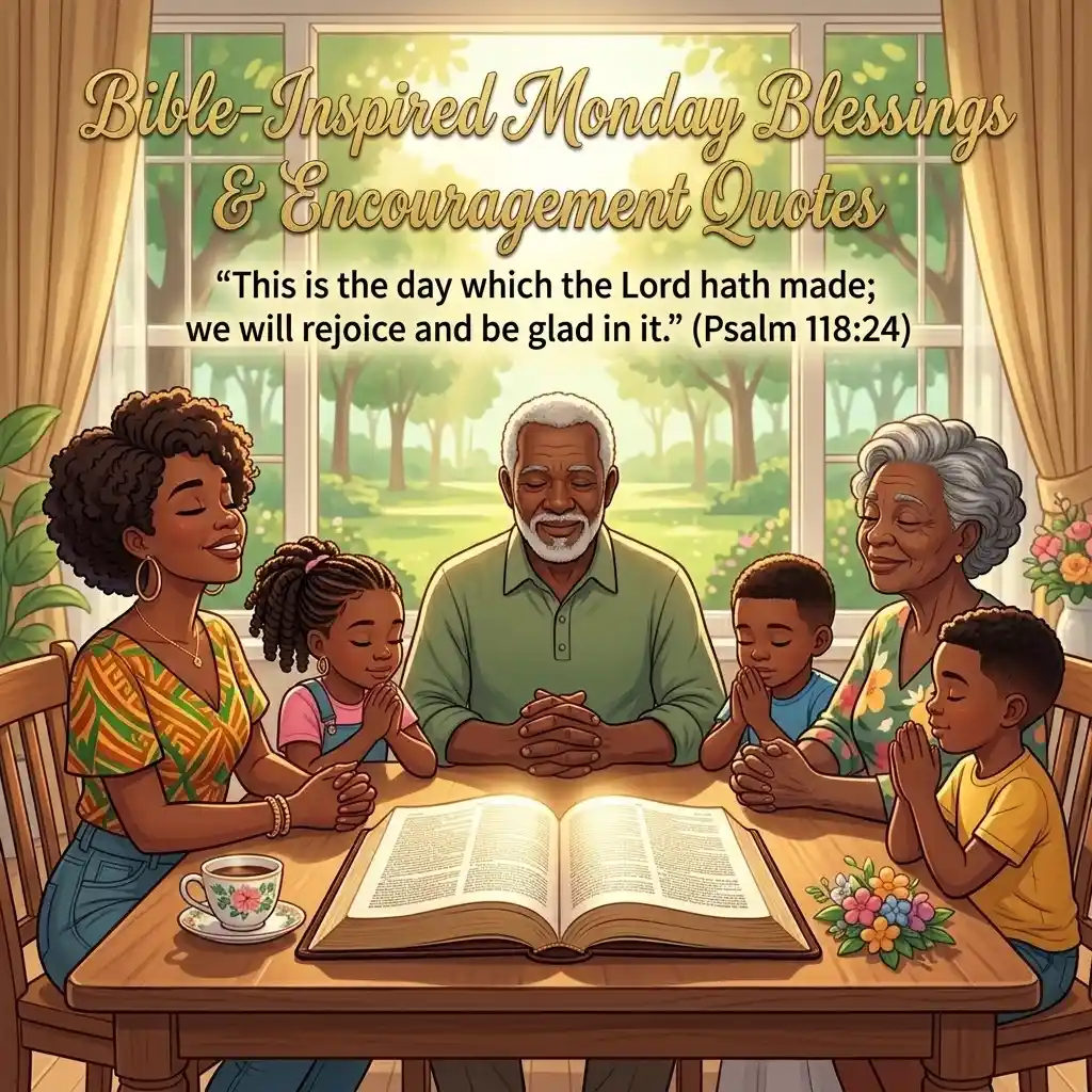 Bible-Inspired Monday Blessings & Encouragement Quotes