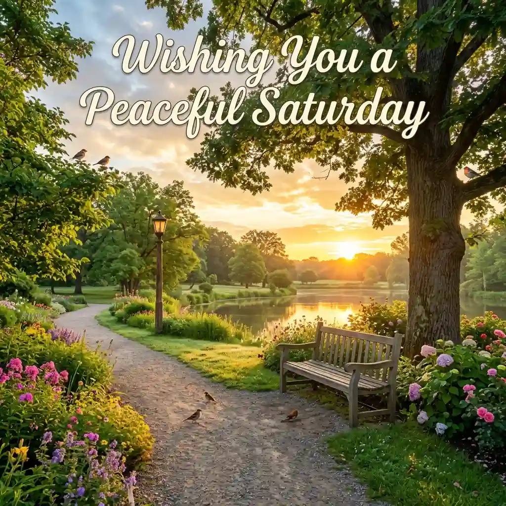 Happy and Peaceful Saturday, Good Morning Wishes