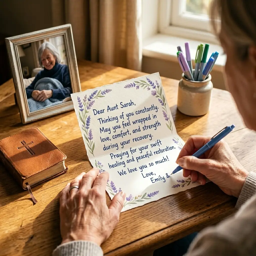 Personalize a Speedy Recovery Prayer Message