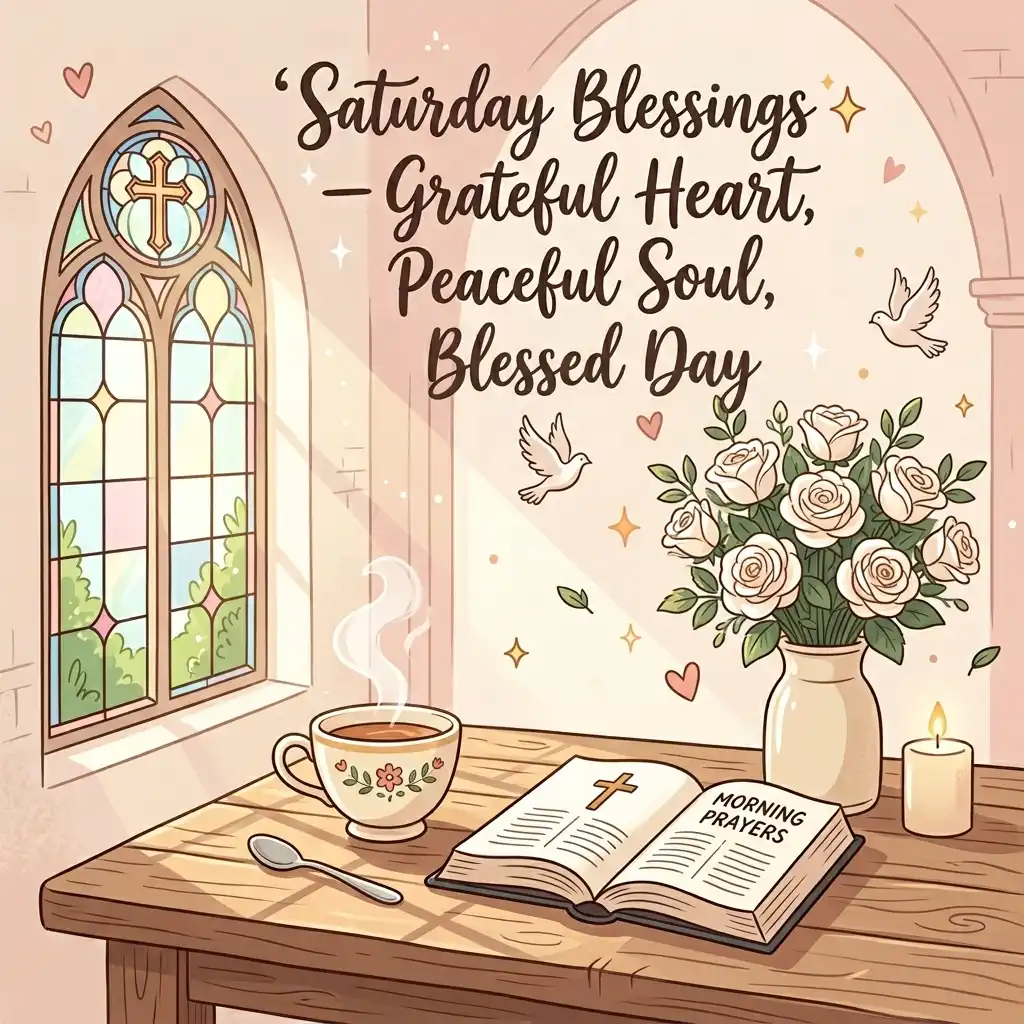 Thankful Saturday Prayers and Heartfelt Blessings