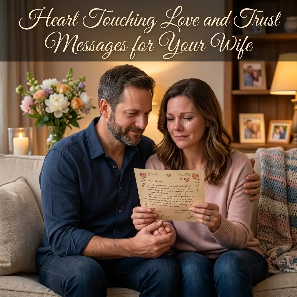Heart Touching Love and Trust Messages for Your Wife
