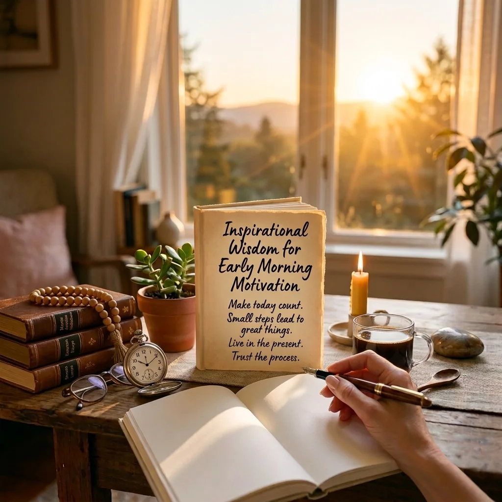 Inspirational Wisdom for Early Morning Motivation