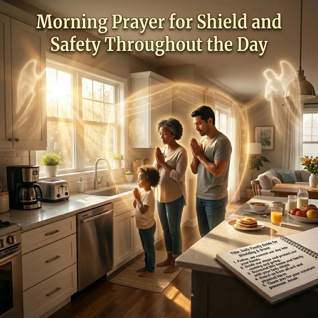 Morning Prayer for Shield and Safety Throughout the Day