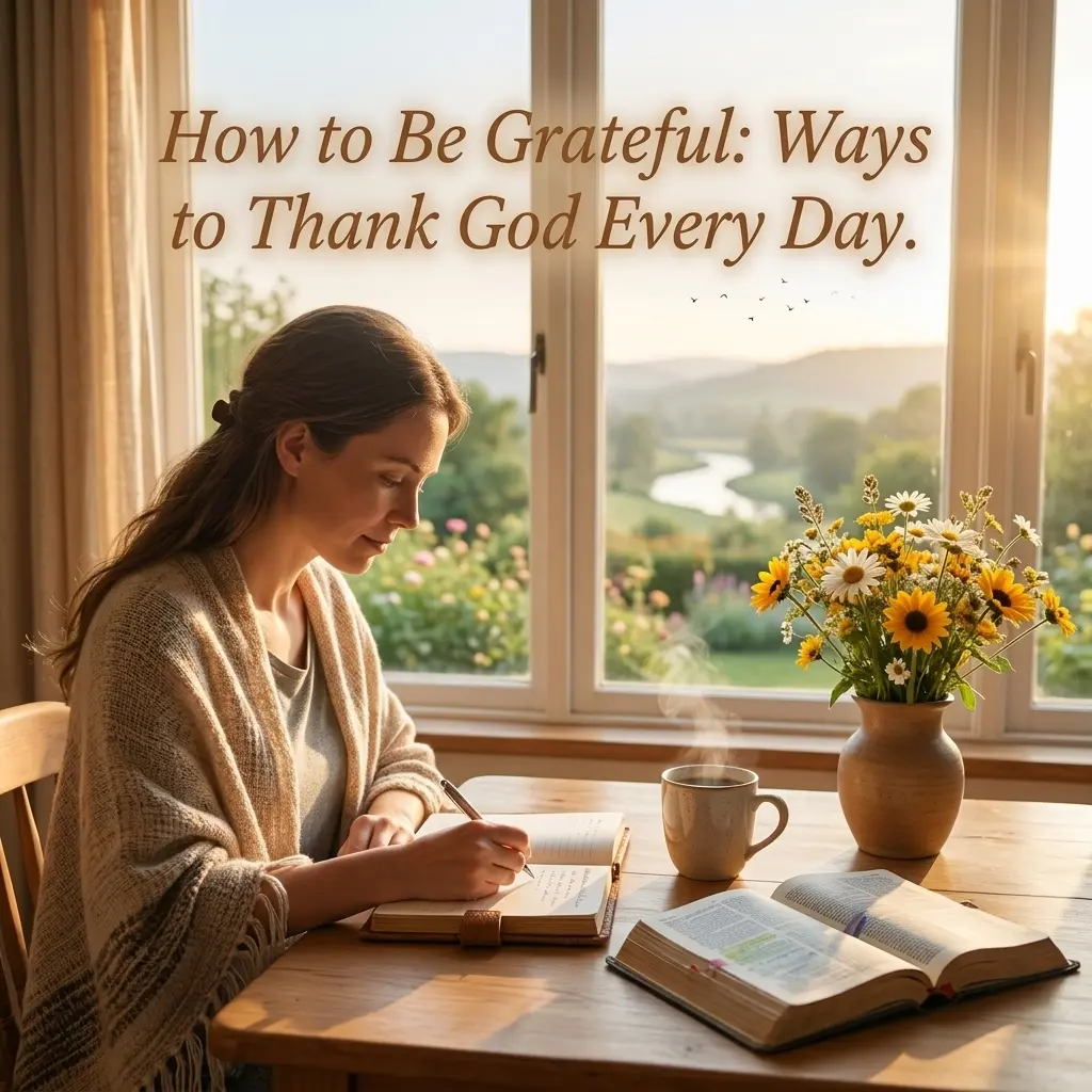 How to Be Grateful Ways to Thank God Every Day