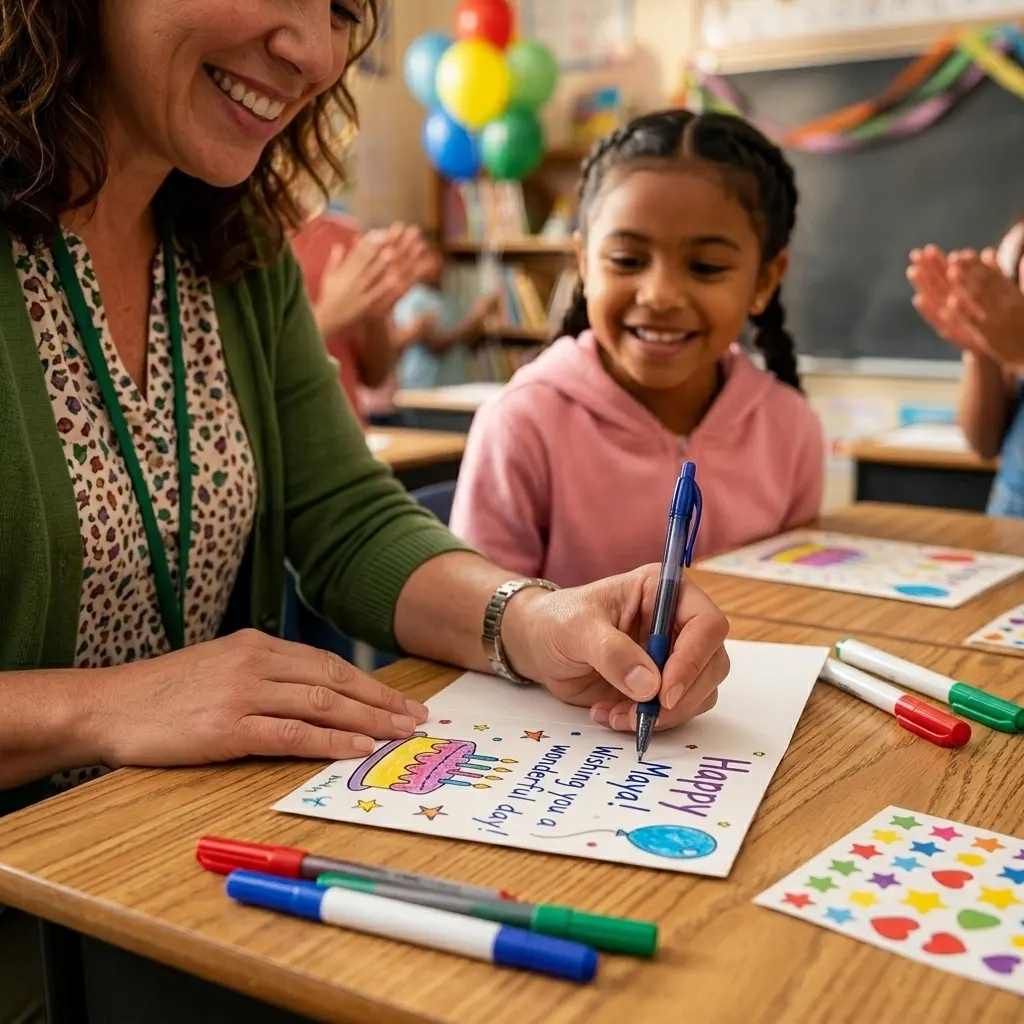Short Birthday Wishes for Students from Teachers