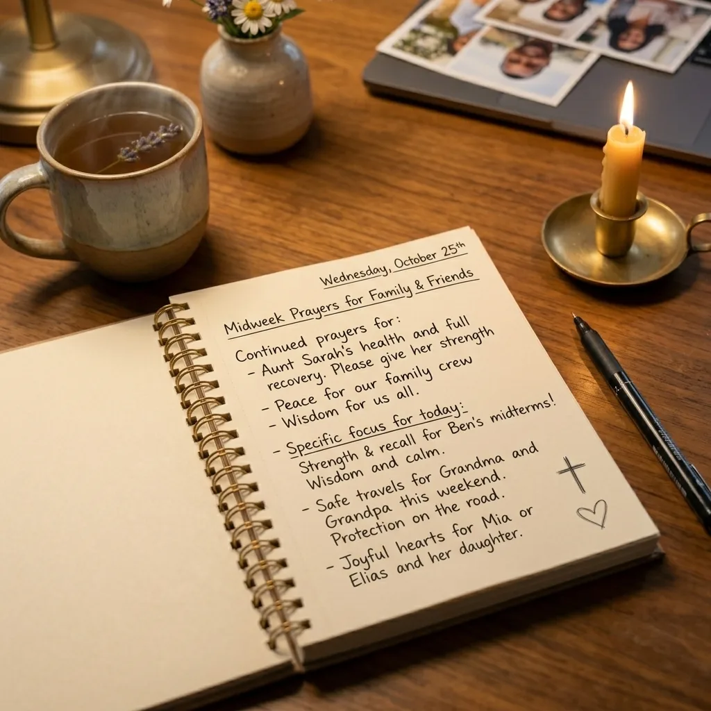 Wednesday Prayers for Special Circumstances