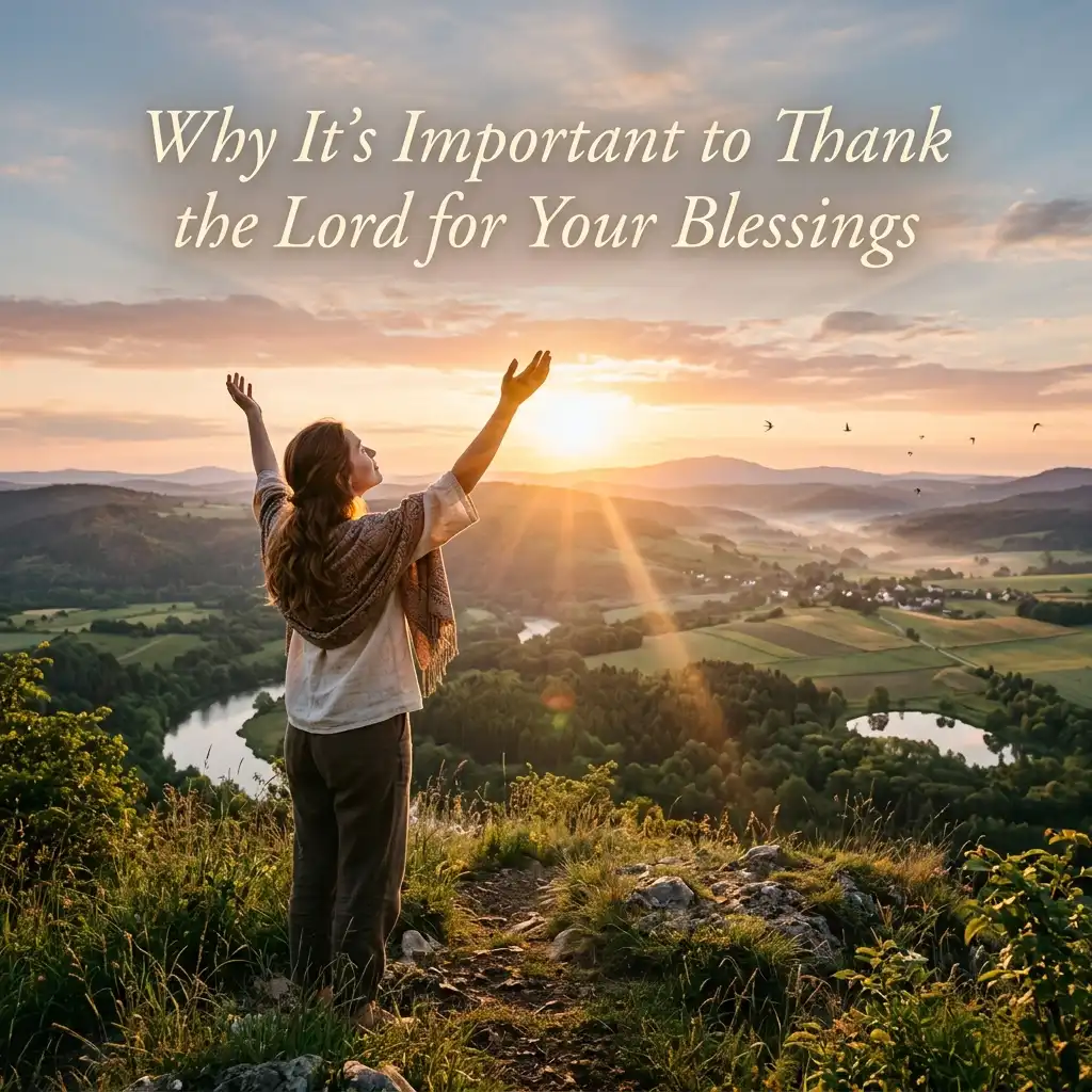 Why It’s Important to Thank the Lord for Your Blessings