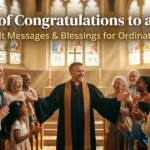 Words of Congratulations to a Pastor A Complete Guide with Messages, Prayers, Bible Verses, and Inspirations for USA Church Members in 2026